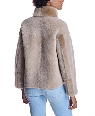 Shearling Jacket with Zipper