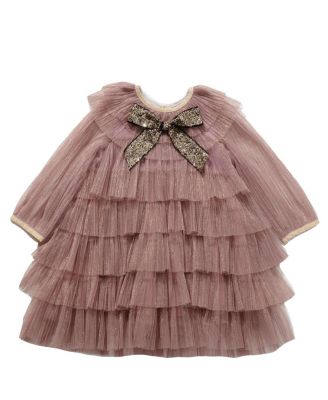 Petite Hailey Girls' Multi Layered Dress- Little Kid, Big Kid |  Bloomingdale's Kids