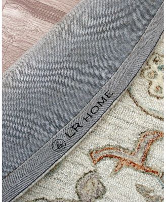 LR Home Vintage VINTA-81921 Round Area Rug, 8'6" x 8'6"