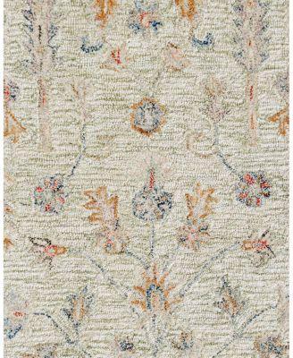 LR Home Vintage VINTA-81922 Round Area Rug, 8'6" x 8'6"