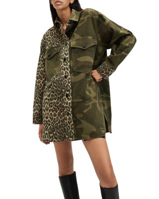ALLSAINTS - Lily Shacket Mini Dress