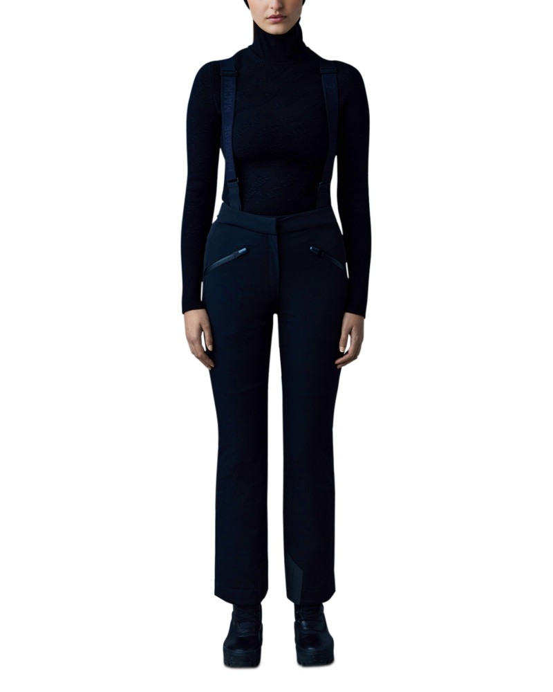 Mackage Nyomi Suspender Ski Pants in Black