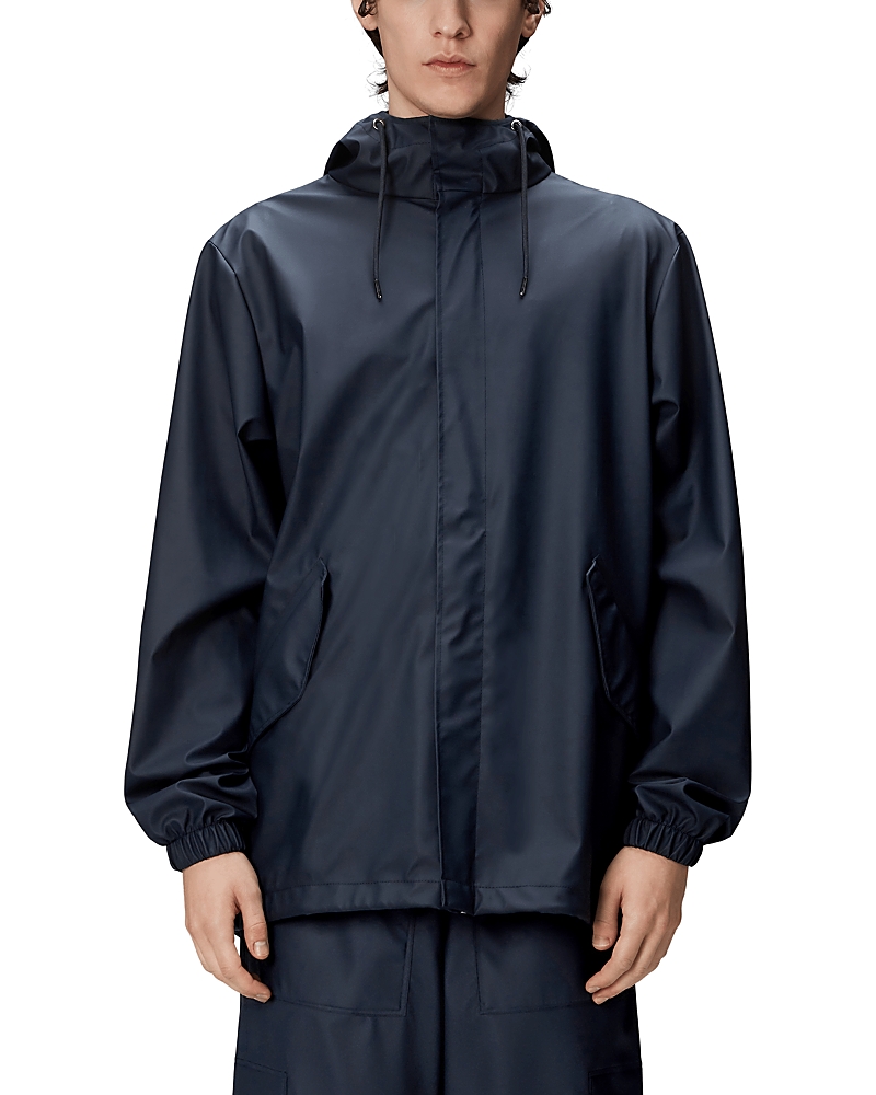 Rains Male Fishtail Jacket In Navy