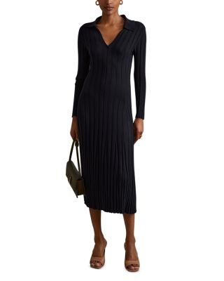 REISS - Winne Knit Midi Dress