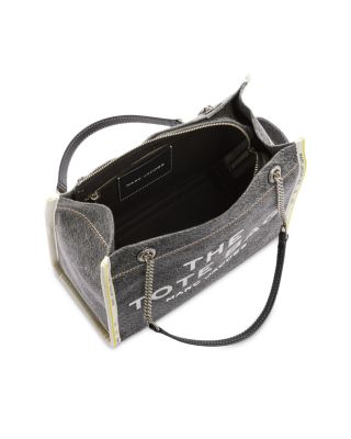 The Denim Chain Medium Tote Bag