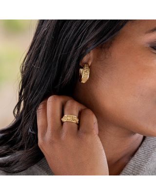 Berry Vine Hoop Earrings