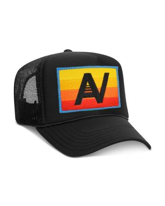 Aviator Nation Trucker Hat with Rainbow Mountain and Waves Patch RARE!!! NWOT s-l1200.jpg main image 4