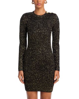 Cherry Sequined Mini Dress