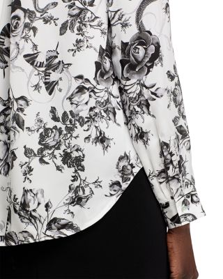 Tyler Silk Floral Blouse