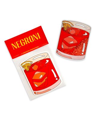 Negroni Vinyl Sticker Pack, Set of 2 