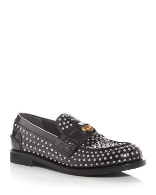 Miu Miu - Women's Studded Penny Loafers