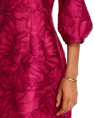 Floral Jacquard Dress