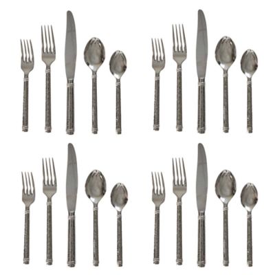 Juliska Graham 20 Piece Flatware Set, Polished