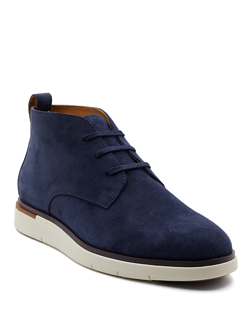 Allen Edmonds Men's Carson Suede Chukka Sneakers In Navy