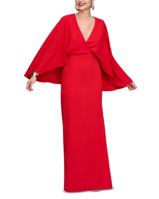 HALSTON - Olaya Cape Gown