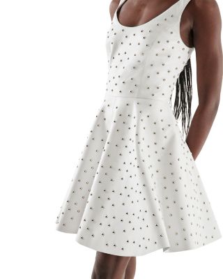 Margot Upcycled Leather Dress