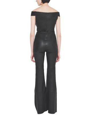 Kat Stretch Leather Leggings