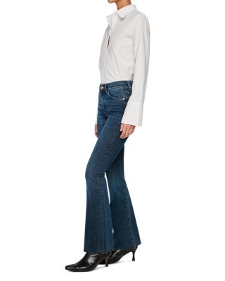 Bridget High Rise Ankle Bootcut Jeans in Seacliff