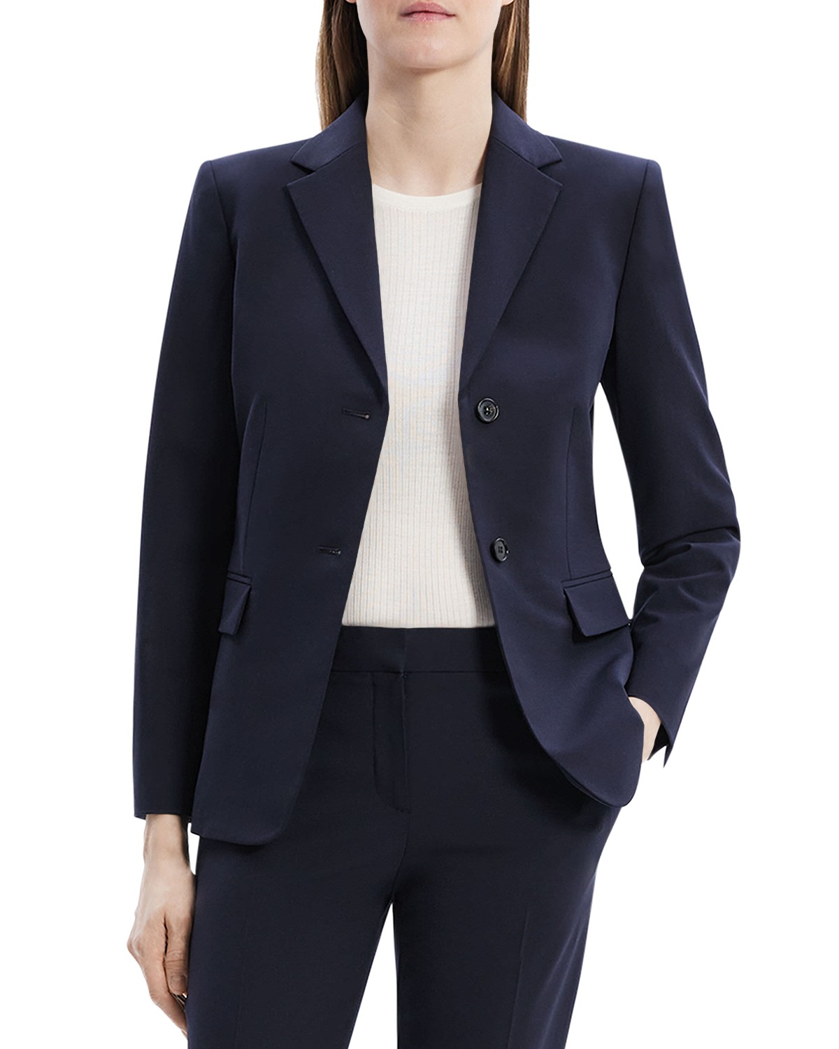 Single Breasted Slim Fit Blazer