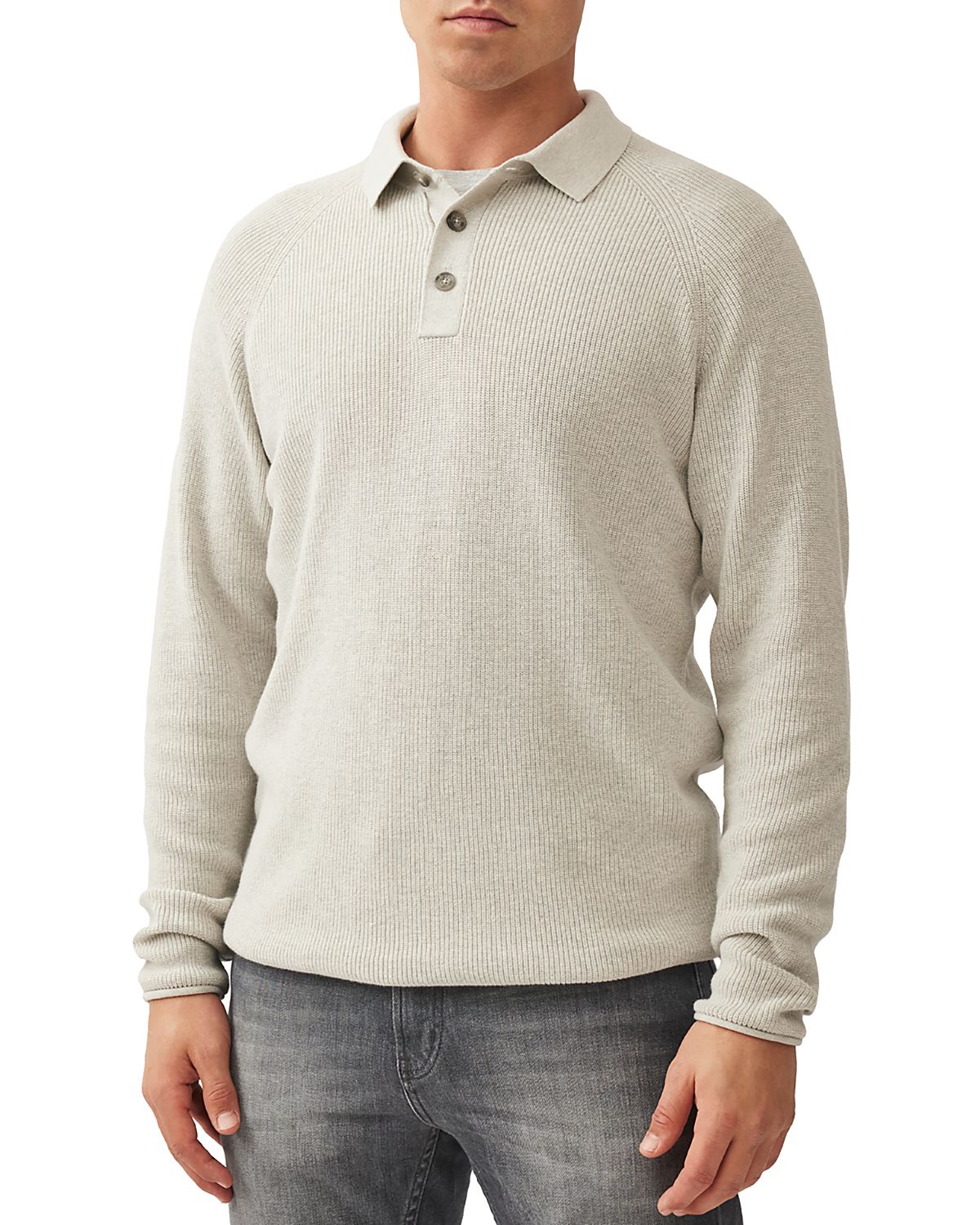 Rodd & Gunn Eastern Bush Regular Fit Knit Long Sleeve Polo Shirt