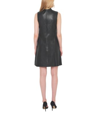 Crawford Upcycled Leather Dress