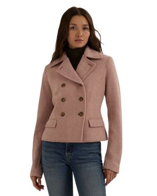 POLO RALPH LAUREN Single Jacket Wool Tartan Check Women Size