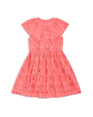 REISS - Girls' Lily Eyelet Embroidered Dress - Little Kid
