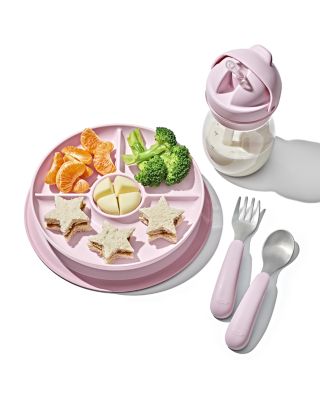 Tot Stick &amp; Stay Suction Divided Plate