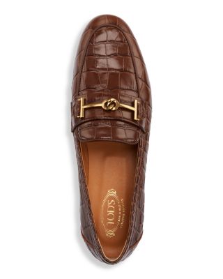 Women&#39;s Kate Croc Print Loafers - Exclusive 