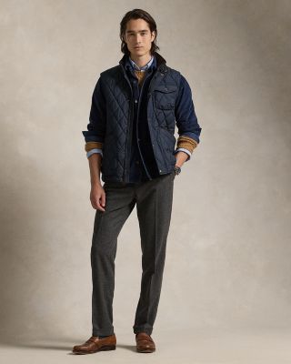 Quilted Full Zip Utility Vest