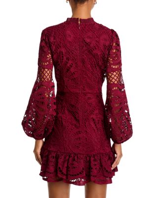 Long Sleeve Lace Dress - Exclusive