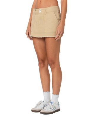 Ring Back Mini Skirt
