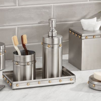 Rivets 3 Piece Bath Accessory Set