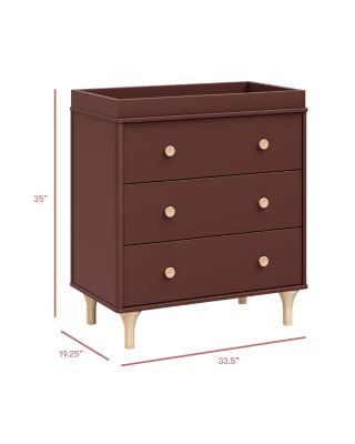 Lolly 3 Drawer Changing Dresser