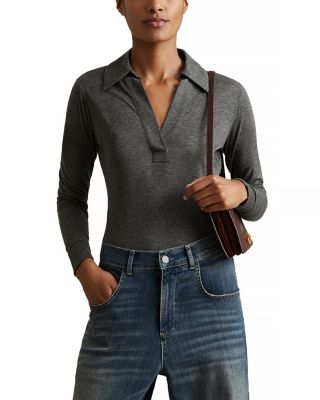 REISS - Nixi Collared Top