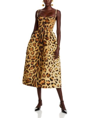 Oscar de la Renta - Bustier Midi Dress