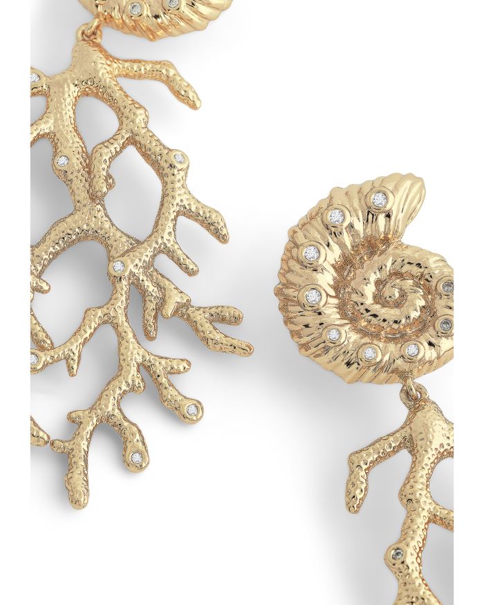 Shell Drop Earrings