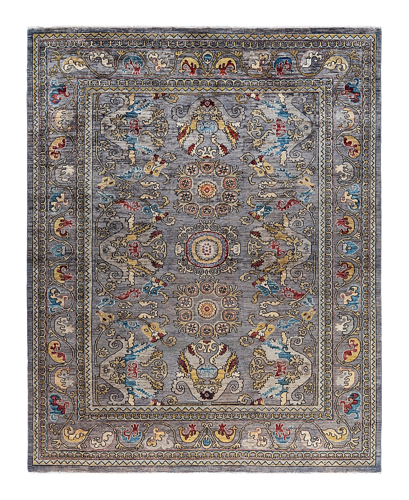Bloomingdale's Serapi M1993 Area Rug, 8' X 9'11 In Gray