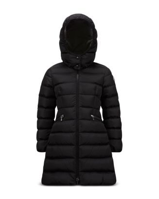 Moncler Girls' Charpal Long Coat - Big Kid | Bloomingdale's