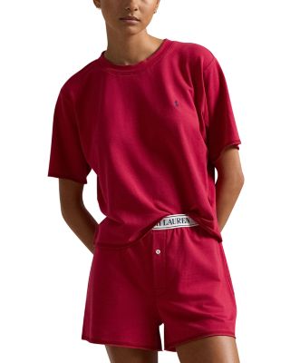 Polo Ralph Lauren Terry Short Sleeve Shorty Set