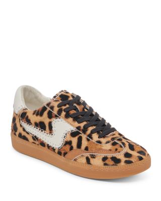 Dolce Vita - Women's Notice Stitch Leopard Print Sneakers