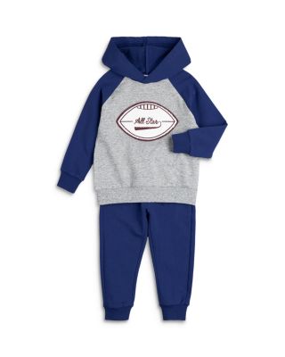 Miles The Label - Boys' All Star Cotton Blend French Terry Hoodie & Joggers Set - Baby