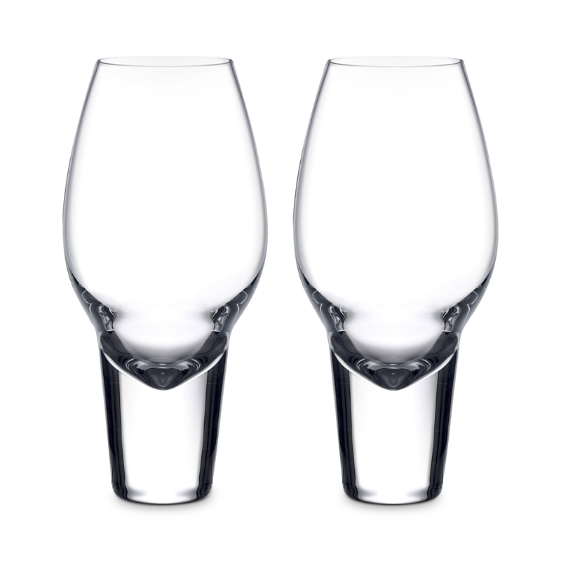 Nude Glass Gravity Tall Cocktail Glass, Set Of 2 In Clear