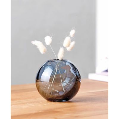 Small Mars Vase, Steel Blue