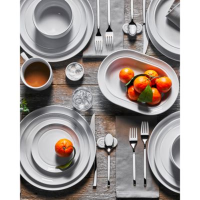 White Dinner Plate, Set of 4