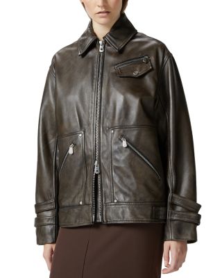 PINKO - Grotta Leather Jacket