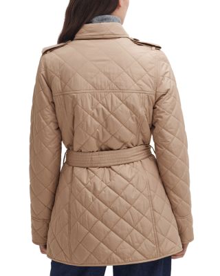 Tummel Box Quilt Trench Jacket