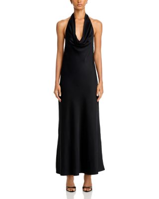 french connection women's ennis satin dress product info and reviews French Connection Ennis Satin Harper Maxi Dress