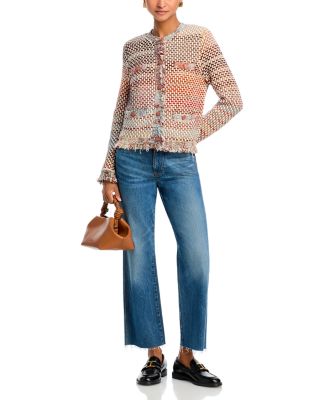 Sariyah Fringe Knit Jacket