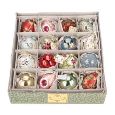 Assorted Ornaments 16-Piece Gift Box